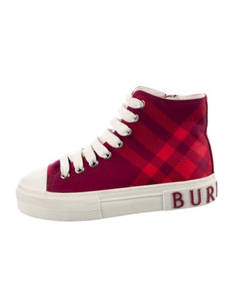 Burberry Kids' High-Top Sneaker