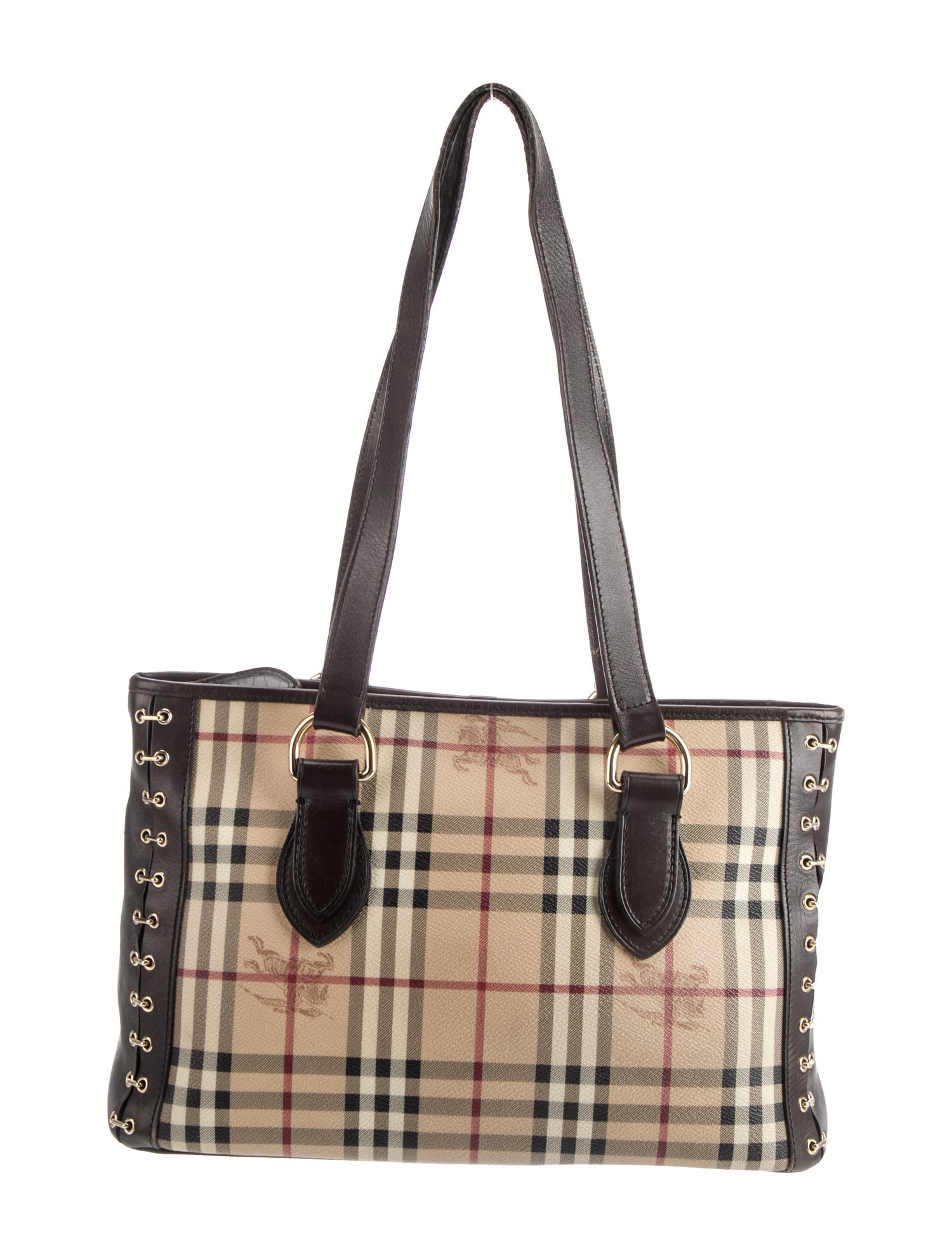 Burberry Prorsum Haymarket Check Tote