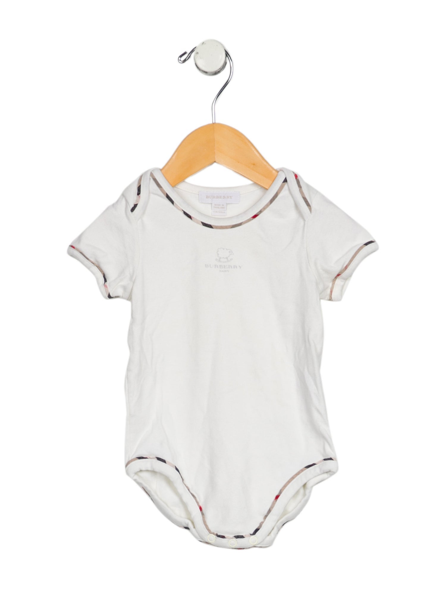 Burberry infant boys' neutral one piece