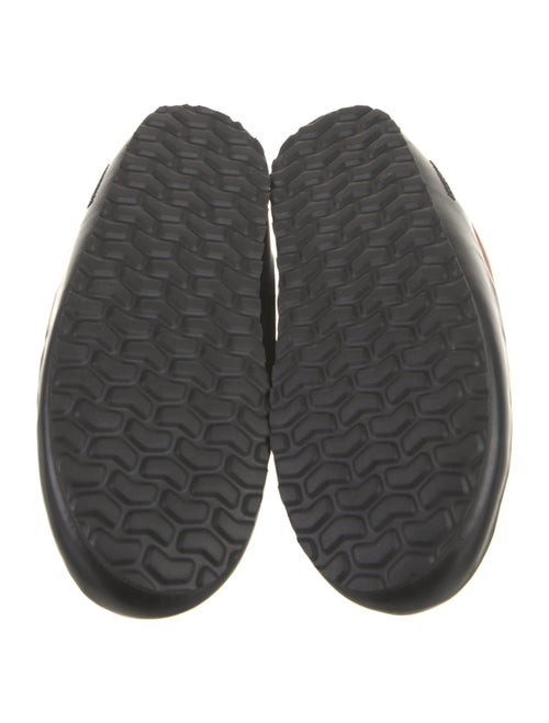 Burberry Nylon Plaid Print Slippers