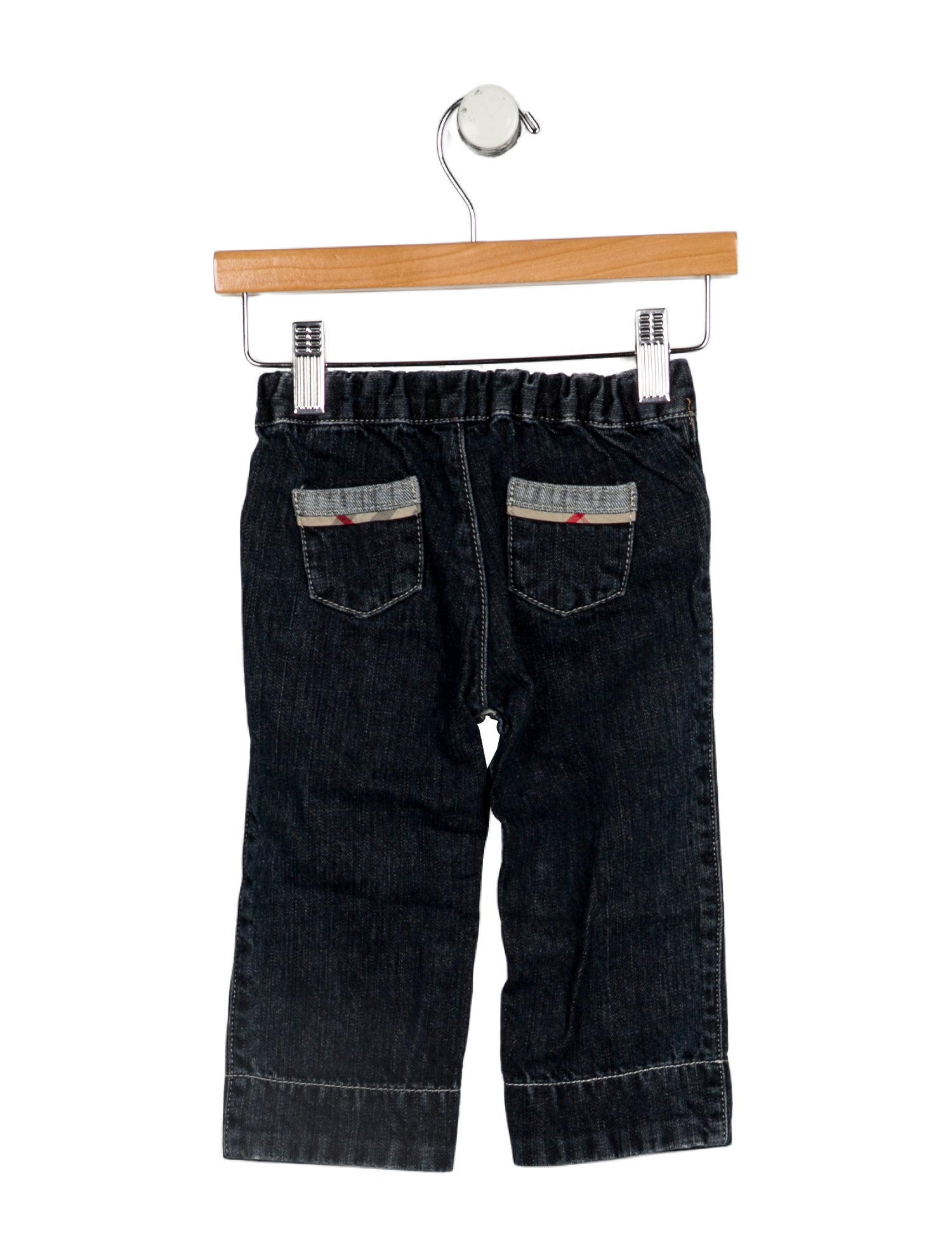 Burberry infant boys' blue jeans