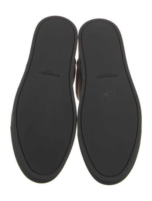 Burberry Canvas Printed Sneakers
