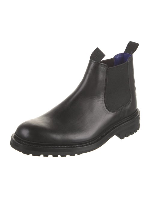 Burberry Leather Chelsea Boots