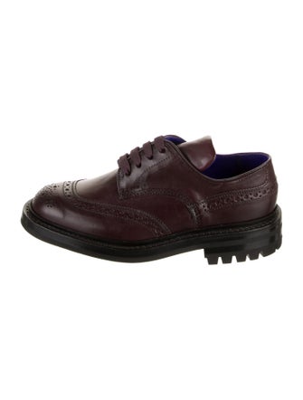 Burberry Leather Lasercut Accents Brogues