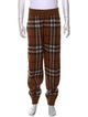 Burberry House Check Pattern Joggers