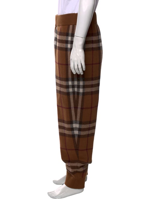 Burberry House Check Pattern Joggers