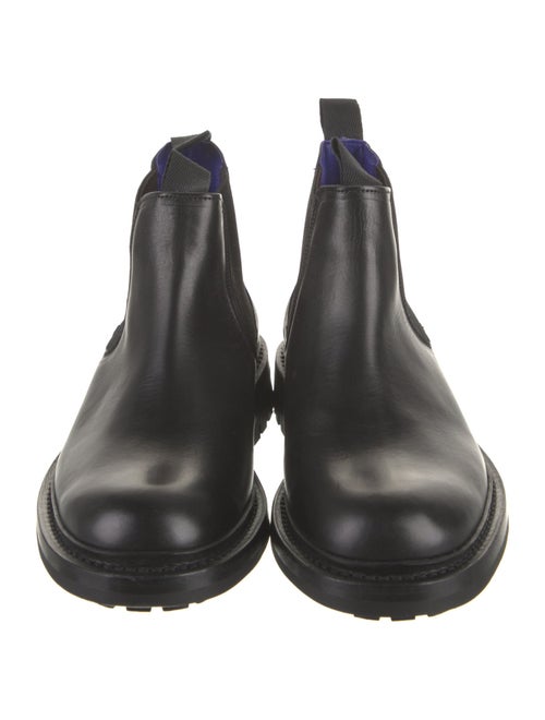 Burberry Leather Chelsea Boots