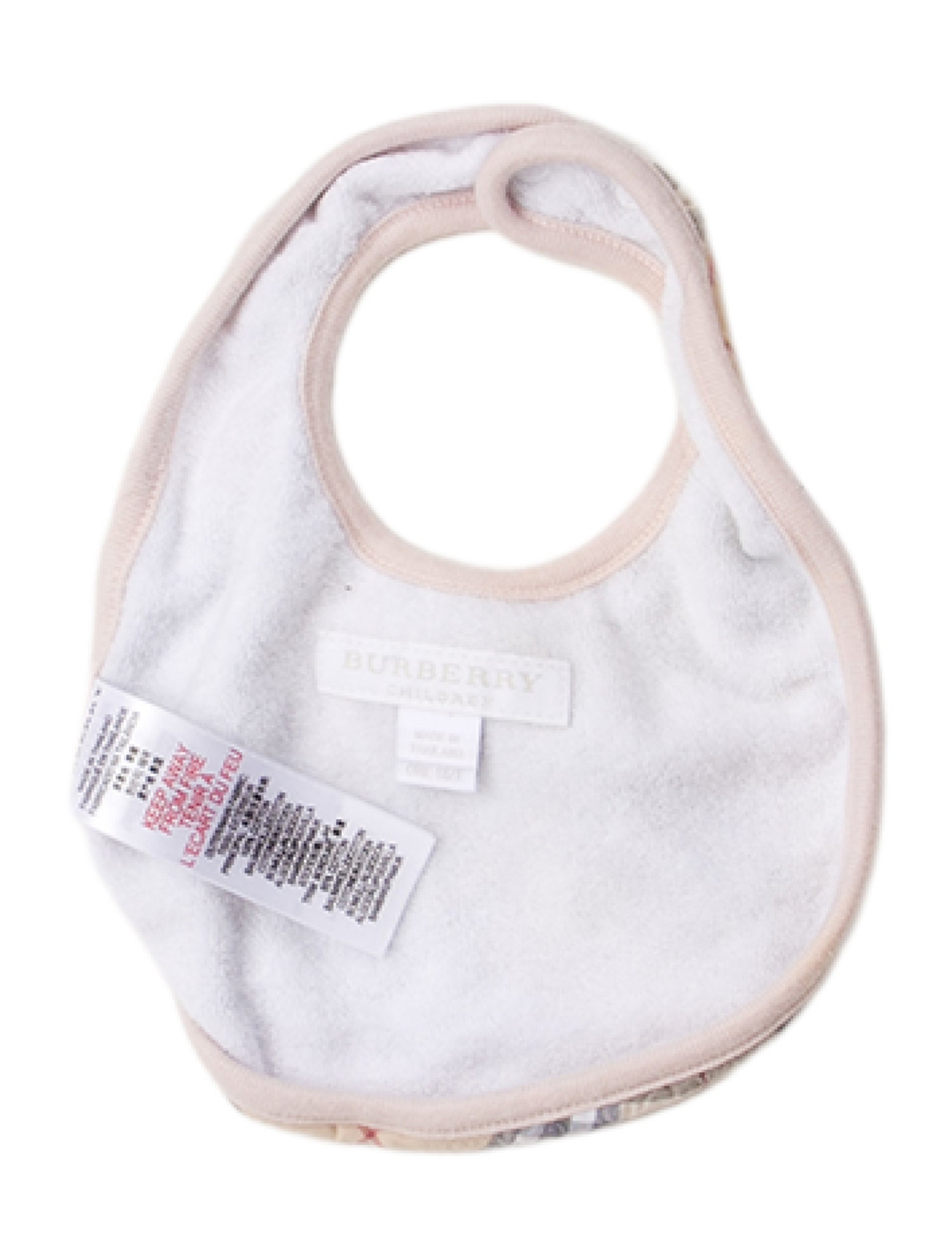 Burberry Infants' Cotton Check Pattern Bib