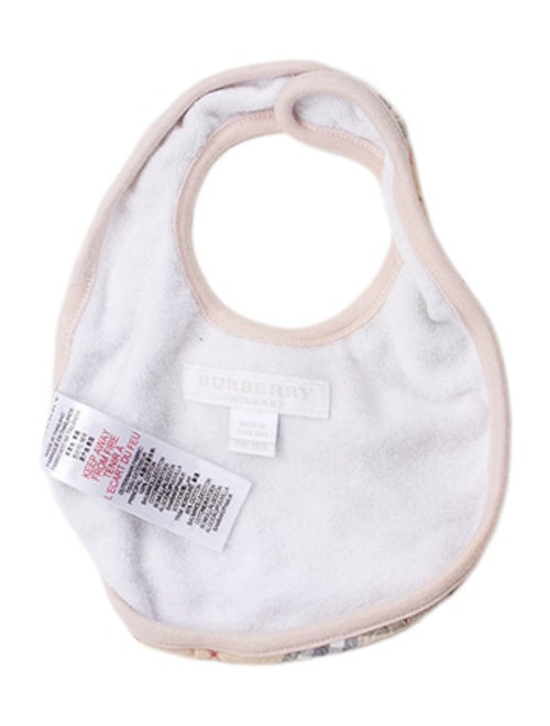 Burberry Infants' Cotton Check Pattern Bib