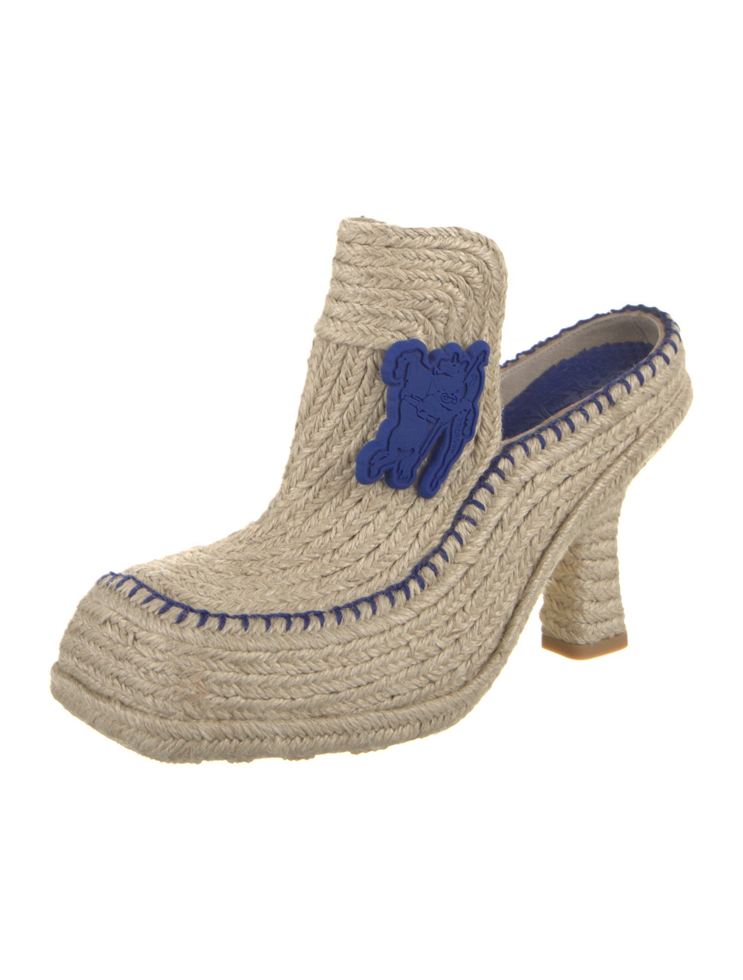 Burberry Jute Mules