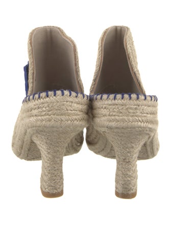 Burberry Jute Mules