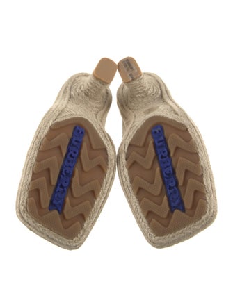 Burberry Jute Mules
