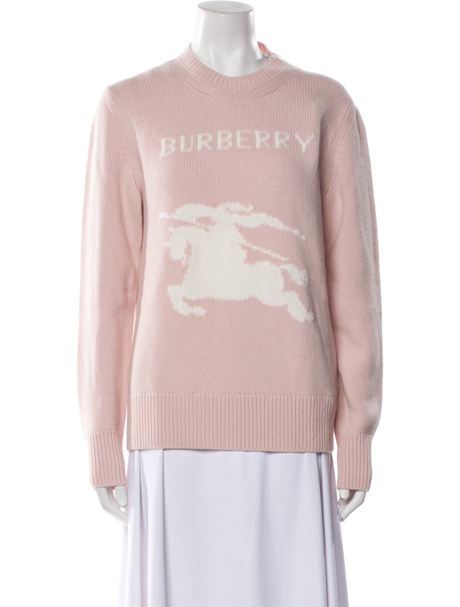 Burberry Wool Graphic Print Sweater w/ Tags