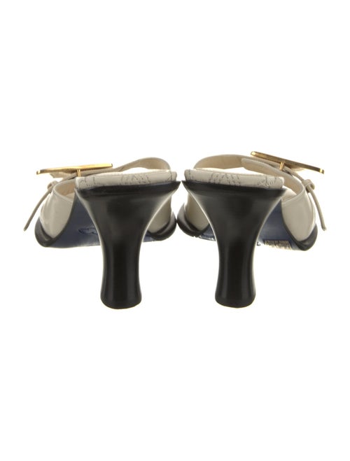 Burberry Leather Slides