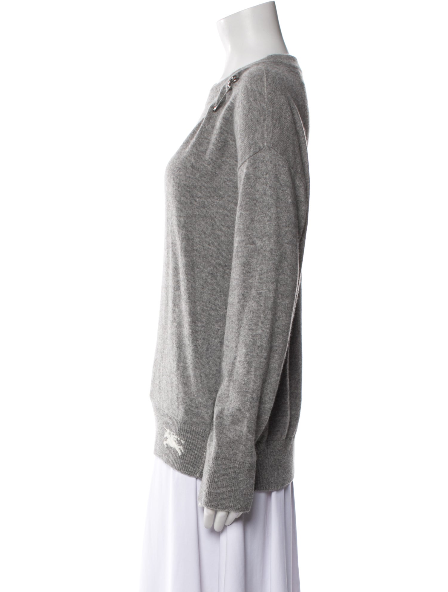 Burberry Cashmere Crew Neck Sweater