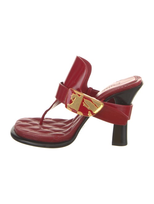 Burberry Leather Slides