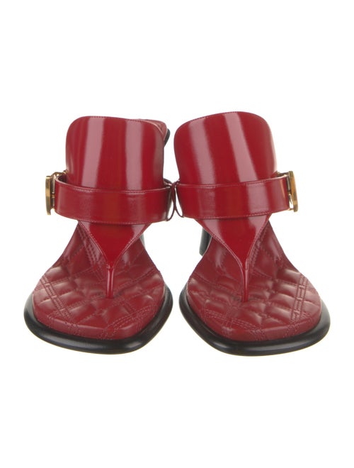 Burberry Leather Slides