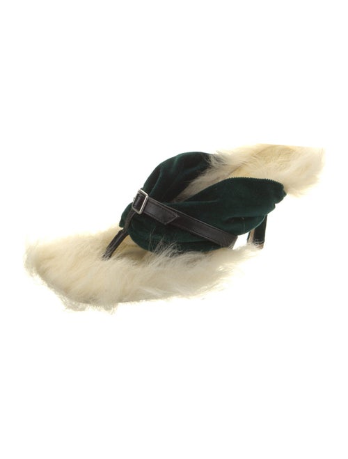 Burberry Leather Slides