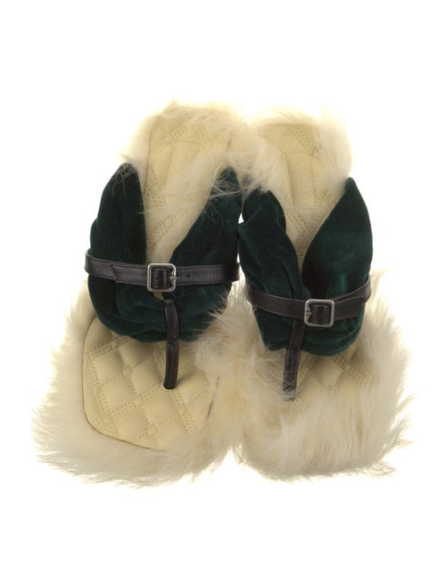 Burberry Leather Slides