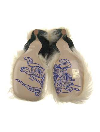 Burberry Leather Slides