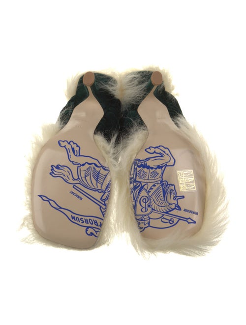 Burberry Leather Slides