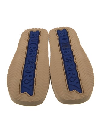 Burberry Leather Slides