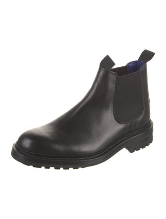Burberry Leather Chelsea Boots