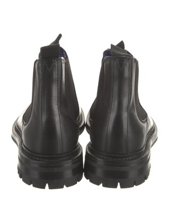 Burberry Leather Chelsea Boots
