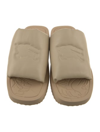 Burberry Leather Slides