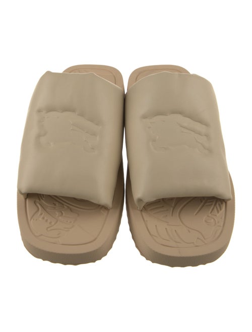 Burberry Leather Slides