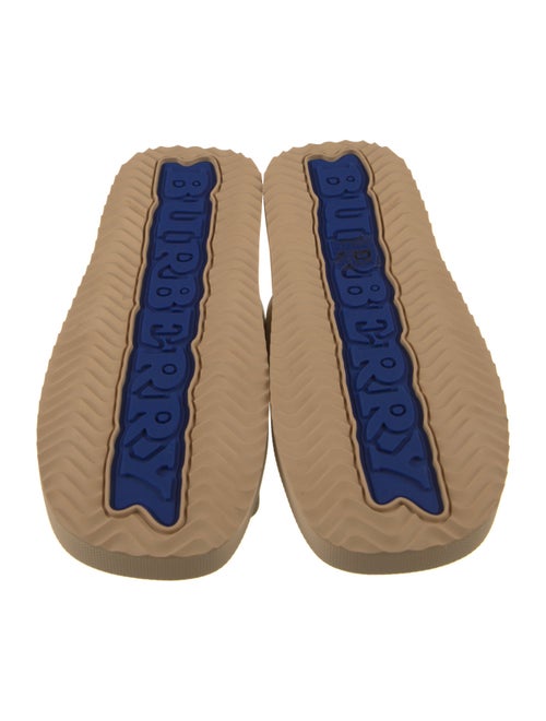 Burberry Leather Slides