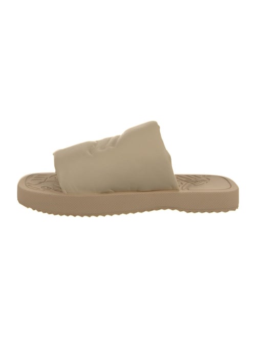 Burberry Leather Slides