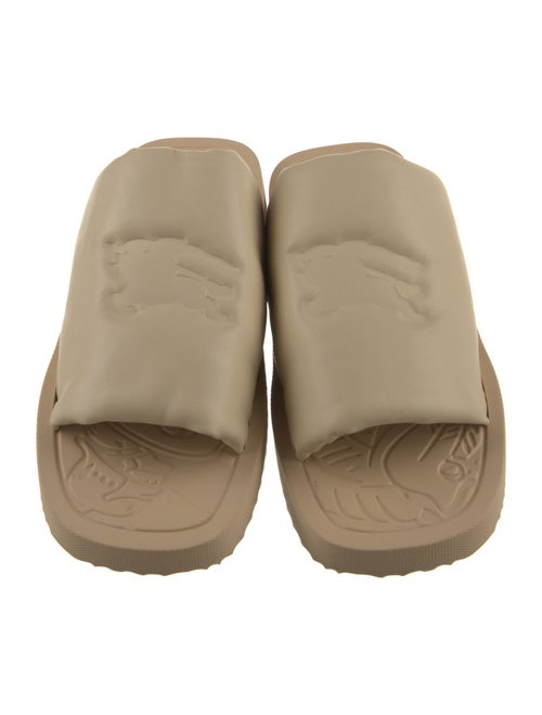 Burberry Leather Slides