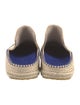 Burberry Raffia Whipstitch Trim Slippers