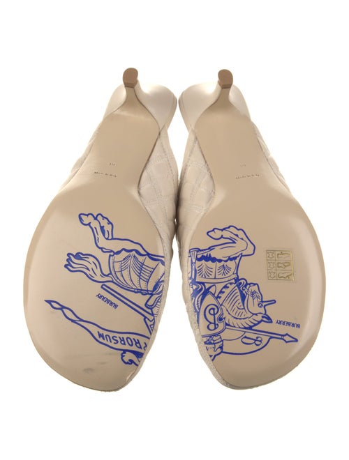 Burberry Leather Mules