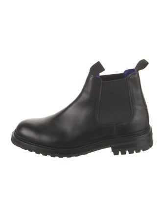 Burberry Leather Chelsea Boots