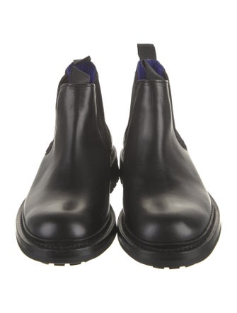 Burberry Leather Chelsea Boots