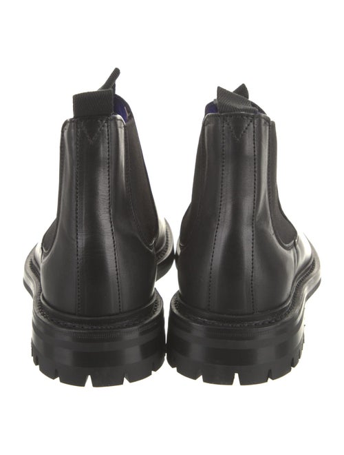 Burberry Leather Chelsea Boots