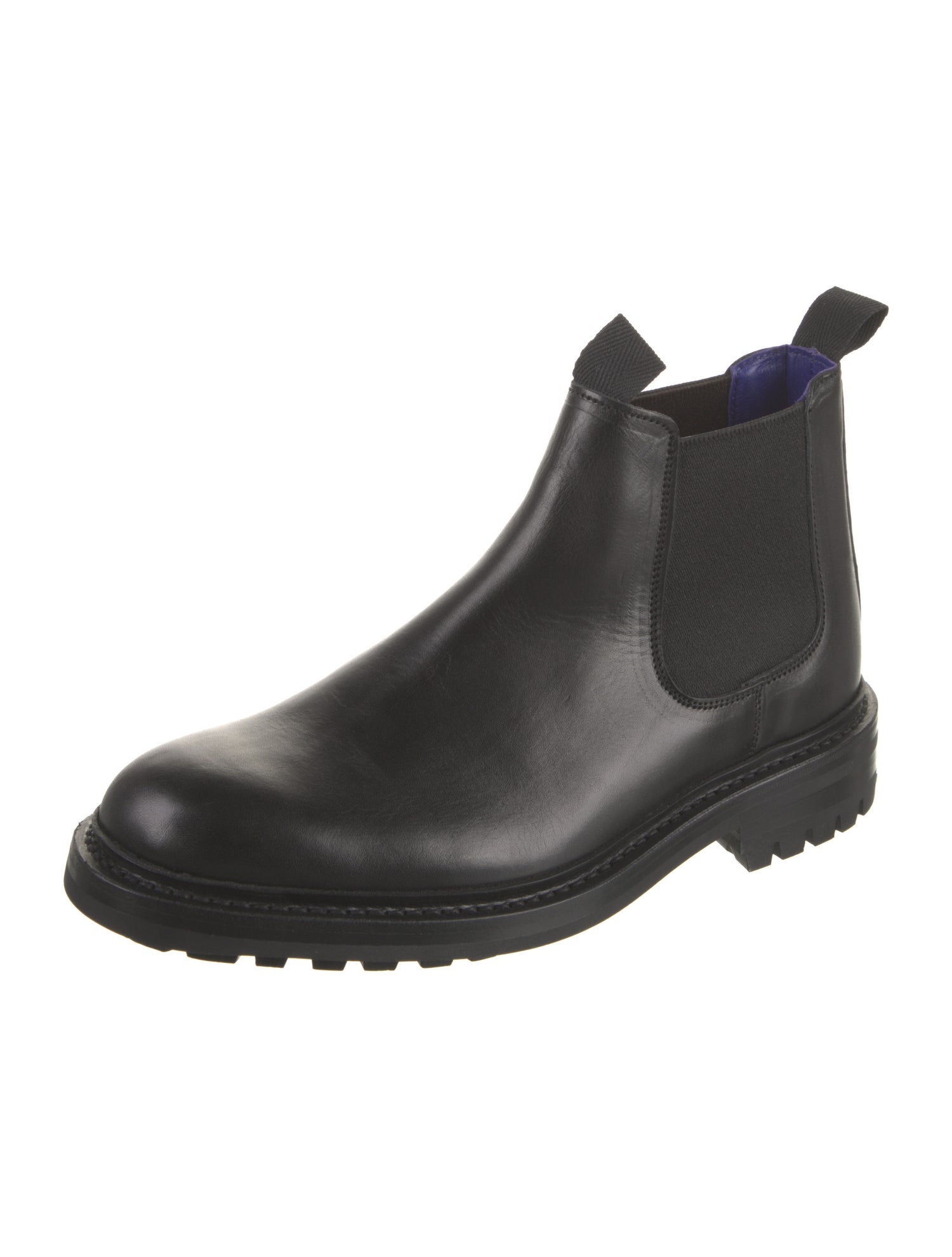 Burberry Leather Chelsea Boots