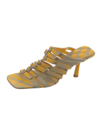 Burberry Leather Slides