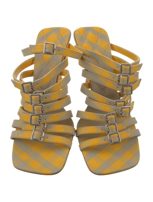 Burberry Leather Slides