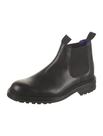 Burberry Leather Chelsea Boots