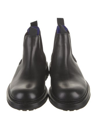 Burberry Leather Chelsea Boots