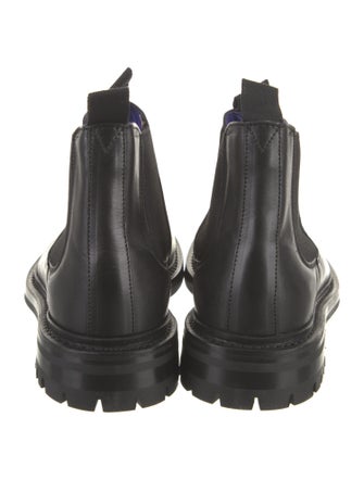 Burberry Leather Chelsea Boots