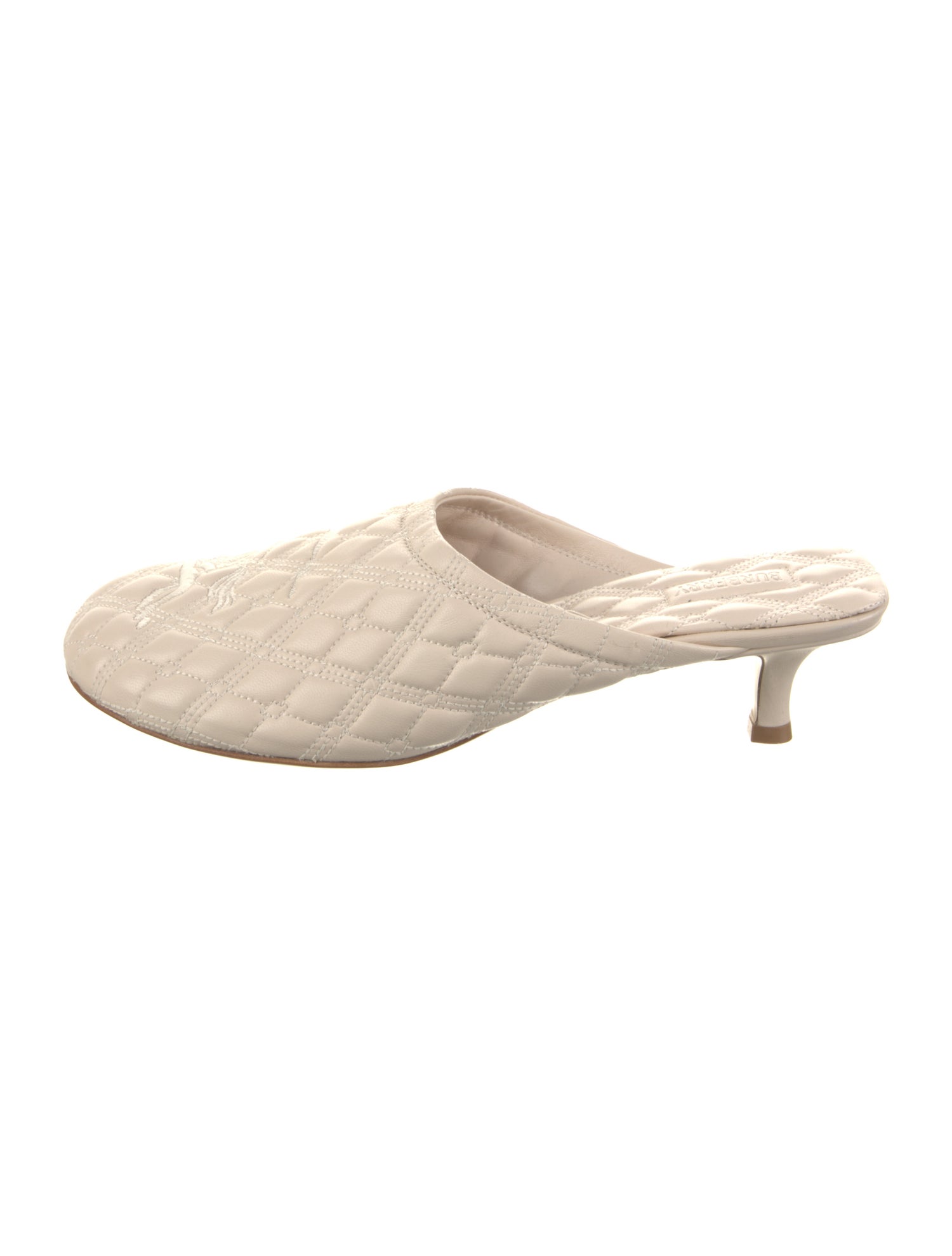 Burberry Leather Mules