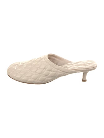 Burberry Leather Mules