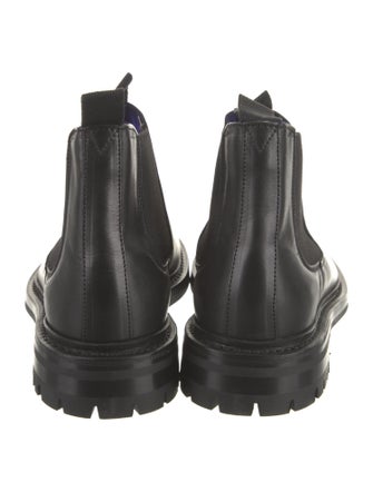 Burberry Leather Chelsea Boots