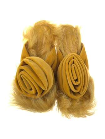 Burberry Leather Slides