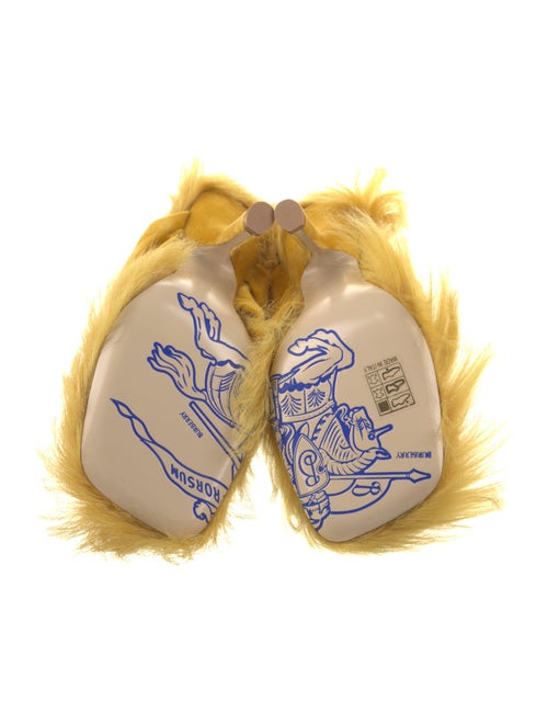 Burberry Leather Slides