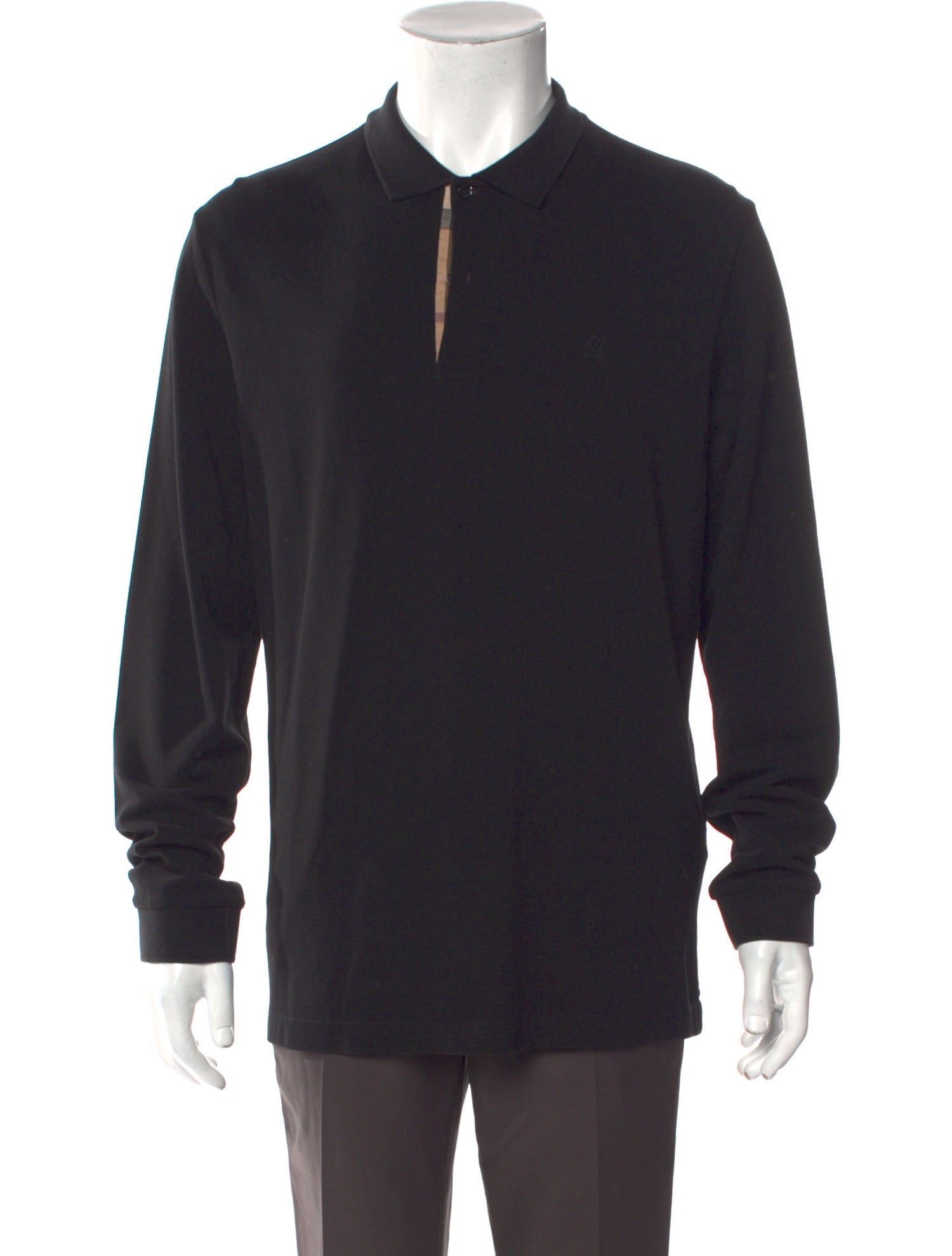 Burberry House Check Pattern Collar Polo Shirt